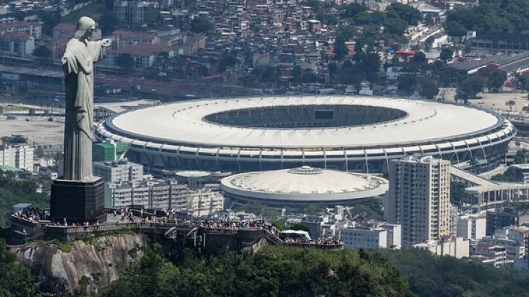 "Маракана" преди началото на световното през 2014-а.