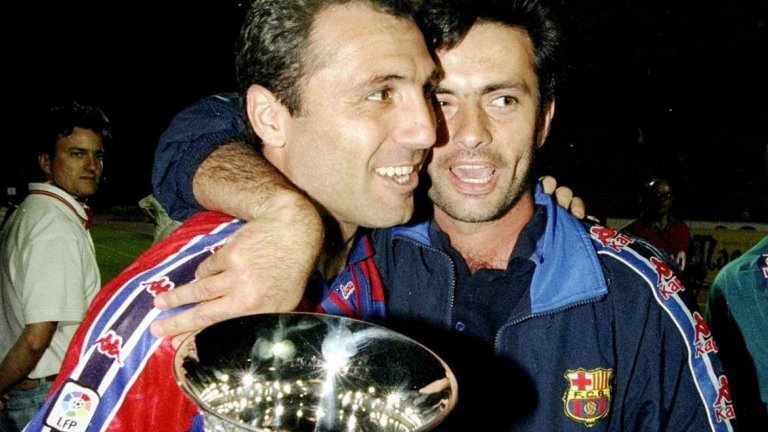 Христо Стоичков и Жозе Моуриньо прекараха няколко години заедно в Барселона