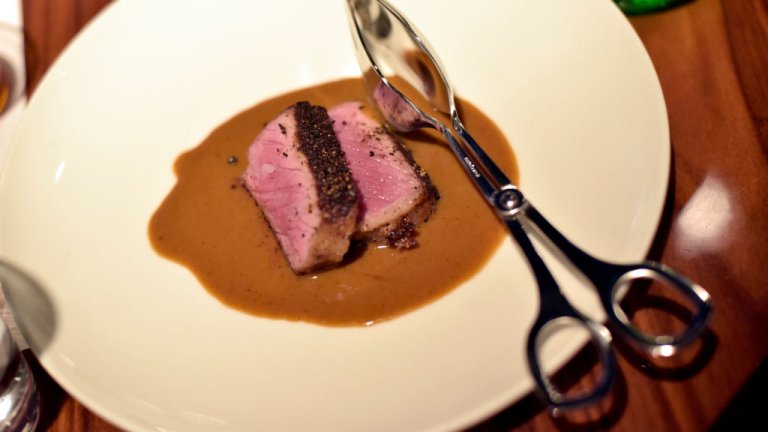 Food Network &amp; Cooking Channel New York City Wine &amp; Food Festival Presented By Coca-Cola - Steak and Whiskey Pairing with Allen Katz at STK Downtown