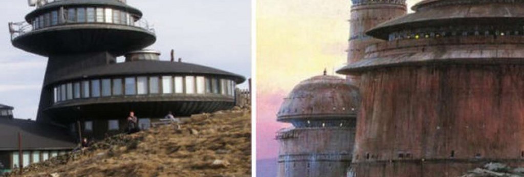  Дворецът на Джаба   
 Може ли домът на най-жалкия плужек на галактиката да инспирира метеорологична обсерватория?  