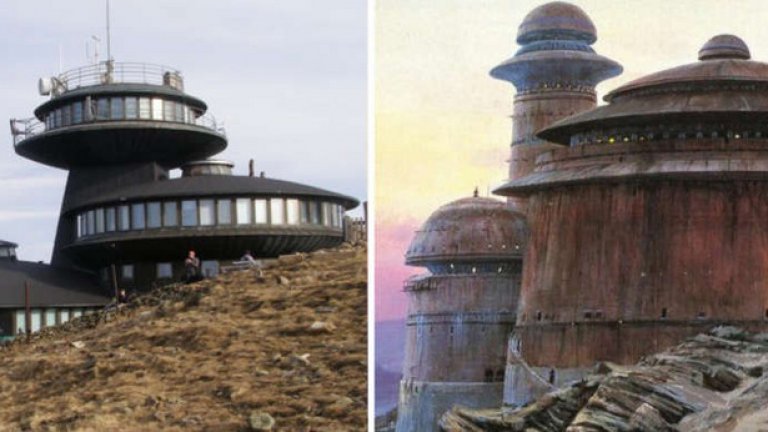 Дворецът на Джаба   
 Може ли домът на най-жалкия плужек на галактиката да инспирира метеорологична обсерватория?  