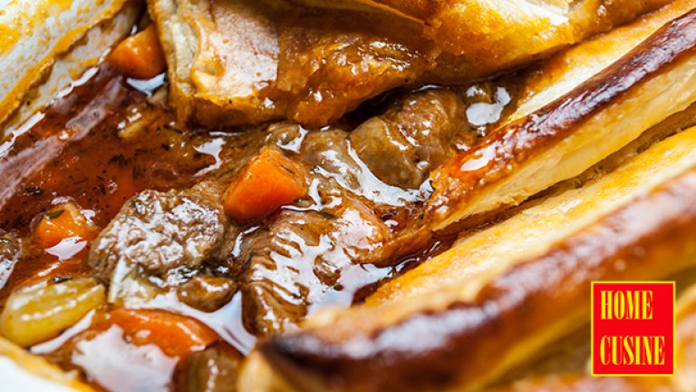 Пай с телешко и гъби