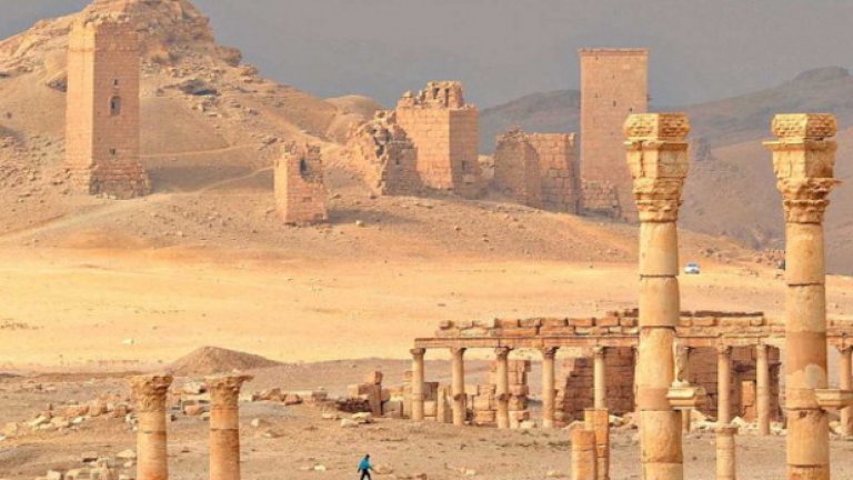 ИДИЛ извършва варварства в древния град Палмира, който сега се намира в Сирия