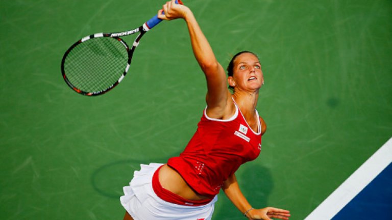 13. Каролина Плишкова – една от изгряващите звезди на WTA. Плишкова стигна и до №7 по едно време през годината, благодарение на шестте финала, които изигра.