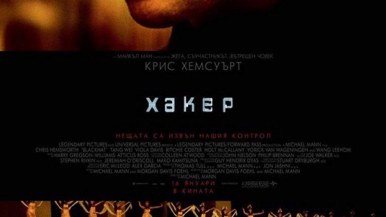 Във филма, "Хакер"ът е мъж, лежал в затвора за кибер престъпления