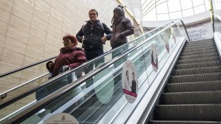 метро, софия, ескалатор