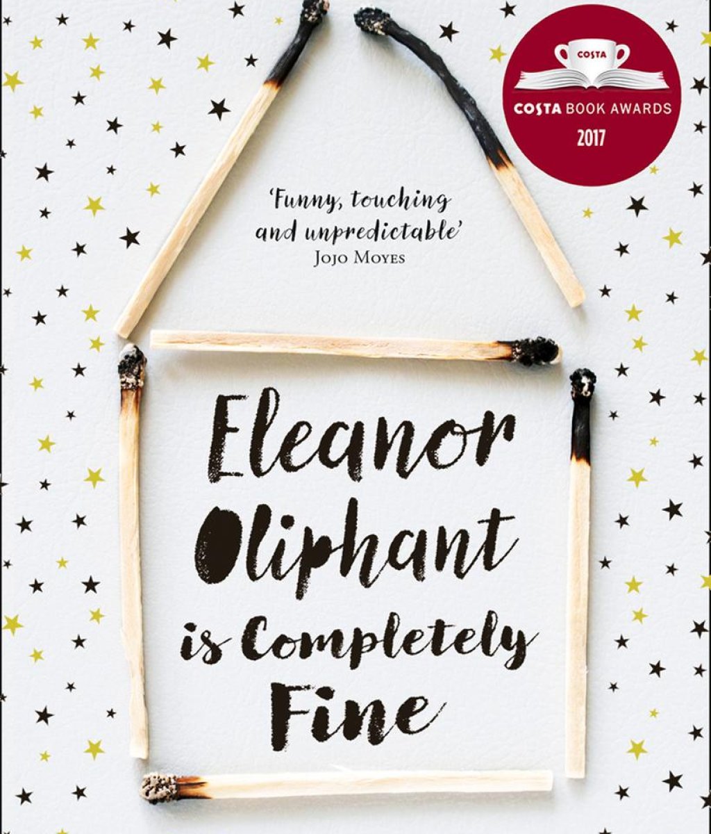 Eleanor Oliphant Is Completely Fine на Gail Honeyman
Този роман  разказва историята на Елинор, която страда от агорафобия, има приповдигнат  дух, но  е принудена да остане живее сама вкъщи,  предимно пред телевизора. Правата за екранизация са купени 