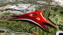 Ferrari World, както се казва паркът, ще бъде отворен за посетители на 28 октомври - две седмици преди второто състезание на Формула 1 на острова.