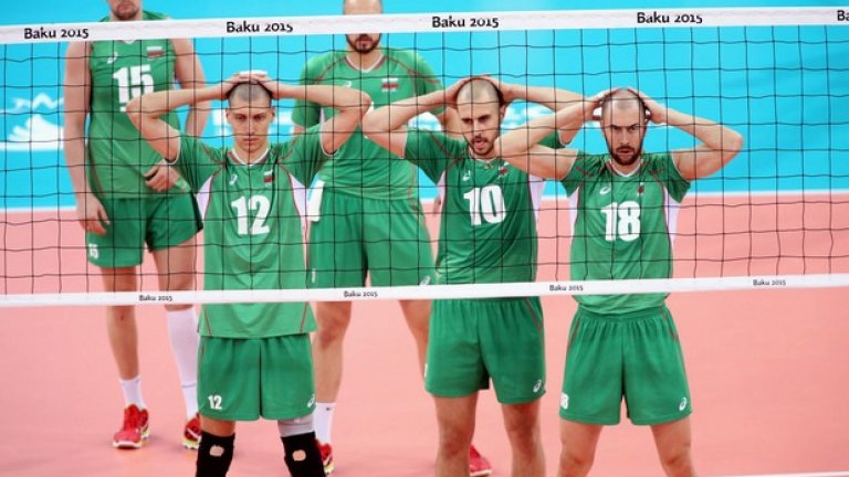 Играта на волейболистите ни така и не тръгна, както вървеше по време на целия турнир.