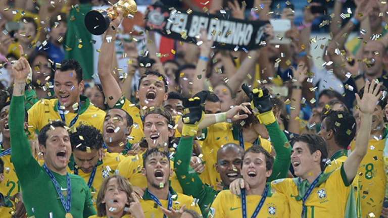 Бразилците искат само купата, след като вече спечелиха първия турнир на "Маракана" - Купата на конфедерациите за 2013 г. Фаворит са и за мондиала.