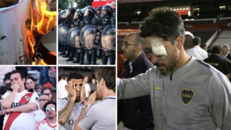 След безредиците вчера играчите на Бока бяха притискани да изиграят мача, но клубът устоя и отказа да играе при такива условия