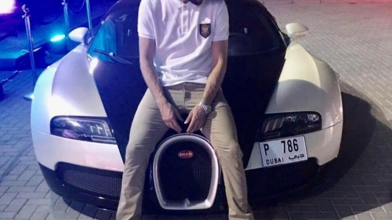 В целия свят има едва 450 автомобила Bugatti Veyron, като това на Бензема.