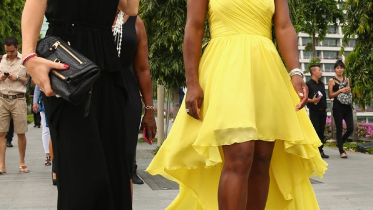 Серина Уилямс не може да остане незабелязана.