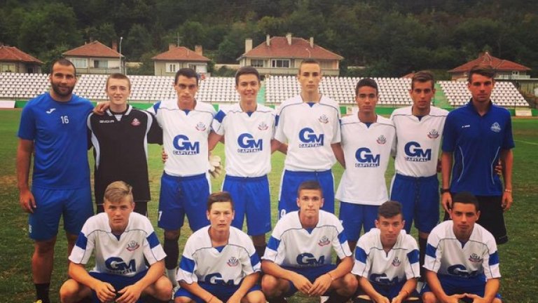 Отборът, с който младият треньор се гордее.