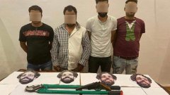 Египетската полиция арестува банда гангстери, които са обрали няколко магазина в Кайро, използвайки за дегизировка маски на футболната звезда.