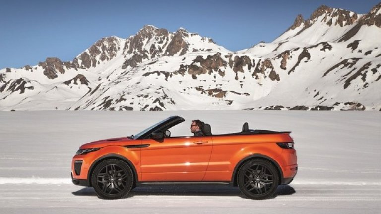 Range Rover показа серийната версия на Evoque Convertible