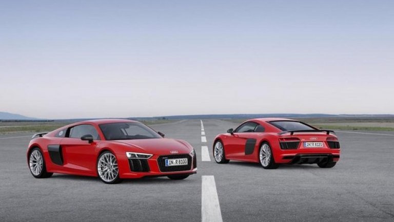 През 2018 на пазара трябва да излезе по-достъпна версия на Audi R8 с V6 мотор