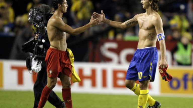 Швеция на Ибрахимович срещу Португалия на Роналдо