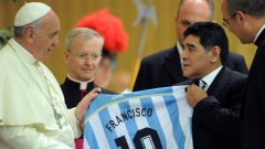 Папа Франциск е огромен почитател на футбола