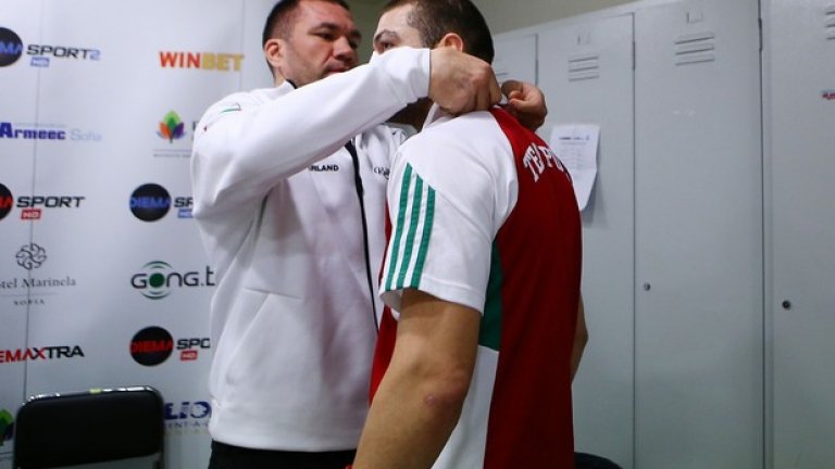 Подготовката преди мача