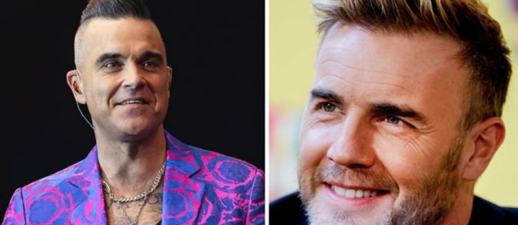 Роби Уилямс срещу Take That
Сега изглежда, че те отново са най-добри приятели, но цяло десетилетие премина в размяна на нападки между Уилямс и останалите от бившата му група Take That. Откакто той напусна състава през 1995 г. и разви бомбастична солова кариера, Роби не пропускаше да изтъкне, че не може да понася другото голямо име от Take That Гари Барлоу.
„Исках да го смажа. Исках да смажа спомена за бандата и не можех да оставя нещата в миналото“, каза британският певец през 2010-а.
В своя хит No Regrets той беше вложил именно ненавистта, която е чувствал при напускането на Take That. Роби беше изгонен от бандата, след като се беше отдал на купонясване, вместо да посещава репетициите с останалите.
През същия период в средата на 90-те Роби се бореше със зависимостта си от алкохола и наркотиците. „Мразех музиката ни, мразех и самия себе си“, признава той.
Но Уилямс и Барлоу някак се сдобриха доста по-късно, когато и двамата признаха, че са се държали като задници. Сега те отново пишат музика заедно, а Роби Уилямс обещава отново да участва на турне с Take That.