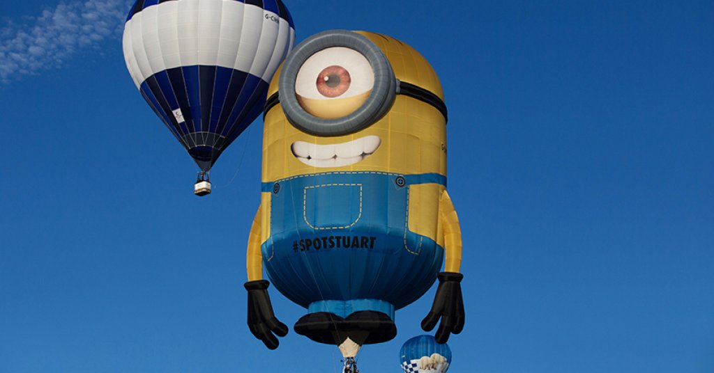 Hot air balloons BRISTOL-Minion