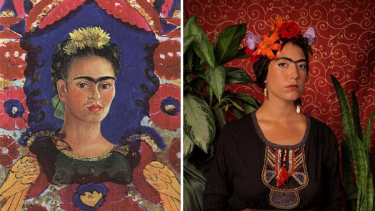 "Автопортрет" от Фрида Кало, снимка: Bazooka Betty