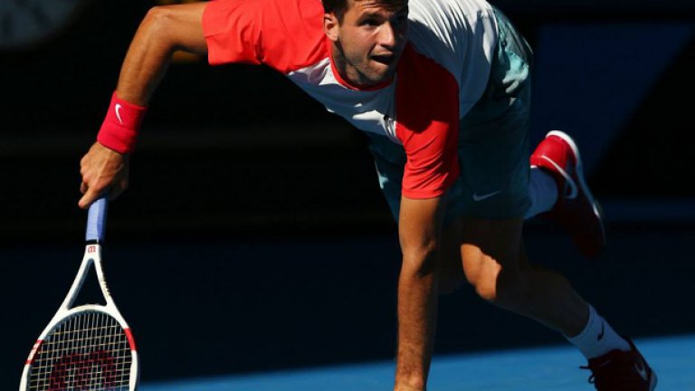 В мача имаше атракция, Григор направи някои уникални удари, а разиграванията държаха в напрежение публиката.