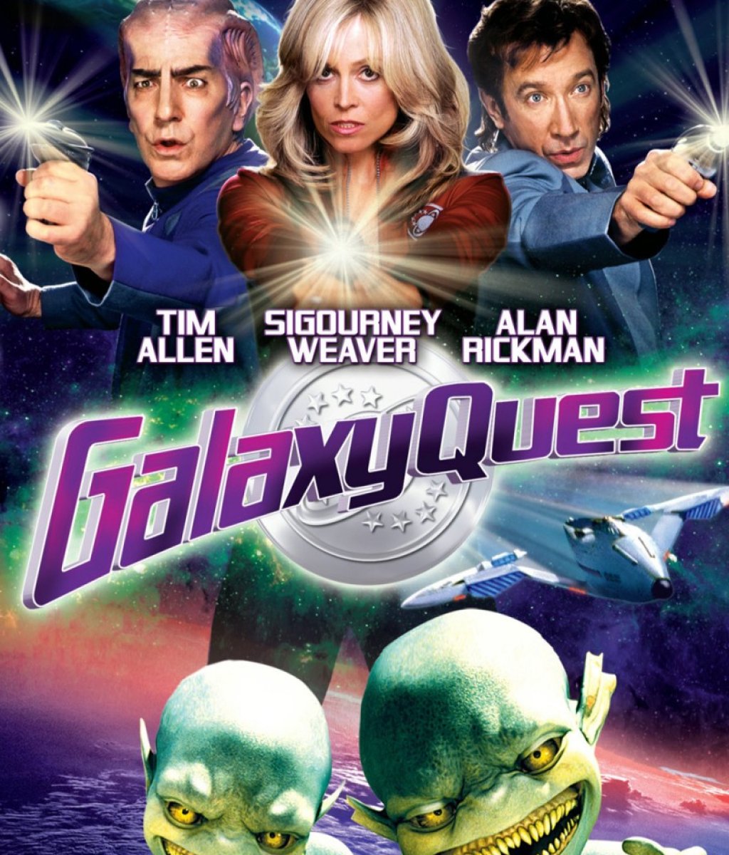 \"Галактическа мисия\" (1999)
Гениална пародия на \"Star Trek\" със Тим Алън, Сигорни Уивър и Алън Рикман. Филмът включва и машина на времето, която обаче може единствено да върне времето назад с 13 секунди. За щастие това се оказва достатъчно за да опра