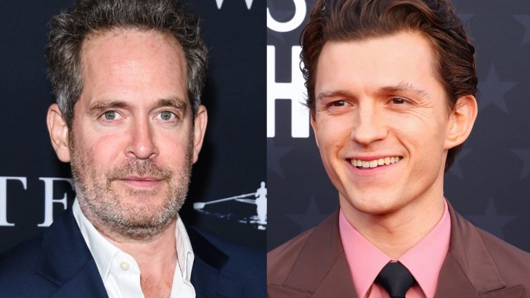 Бърз урок: вляво е Том Холандър (56 г.), вдясно - Том Холанд (27 г.).