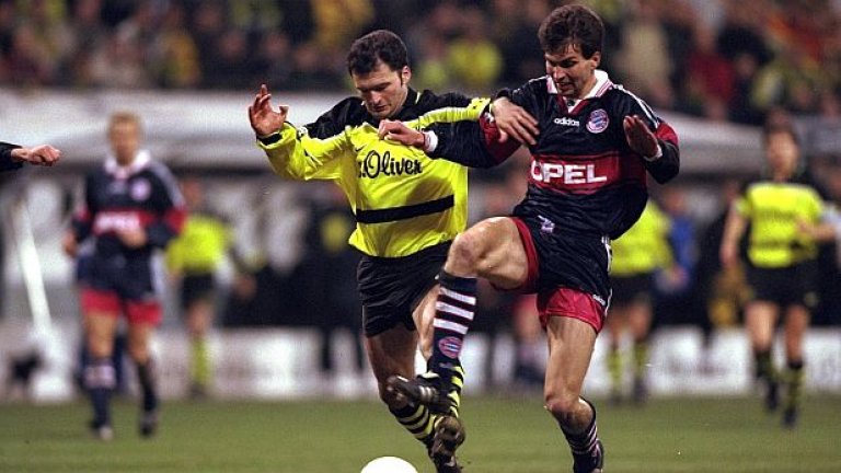 Стефан Шапюиза
Легендарният швейцарец бе в Дортмунд в периода 1991-1997. Игра до 2006 г., когато се отказа на 37-годишна възраст. Вече десетина години е технически директор на Йънг Бойс.
