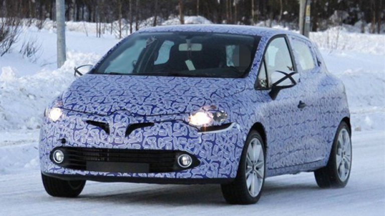 Прототипите на Renault Clio 4 вече участват в тестове