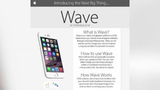iphone wave