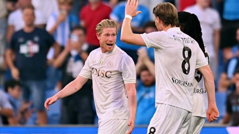 Де Бройне показа магията си още при дебюта в Серия "А" (видео)