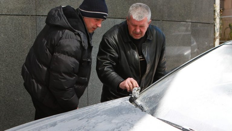 Запалиха колата на Майкъла