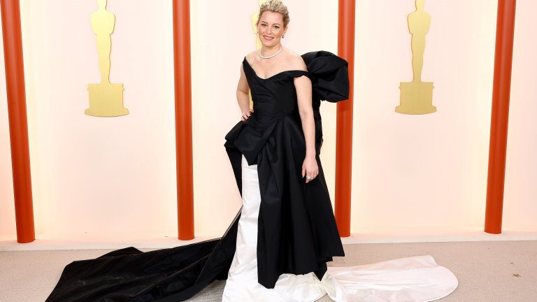 Елизабет Банкс и рокля, която крещи, че е на Vivienne Westood