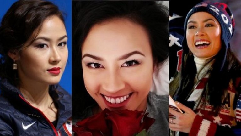 Медисън Чок (САЩ). Корените на Медисън са ирландско-хавайски. Миналата година в Шанхай тя и партньорът й спечелиха сребро при танцовите двойки.