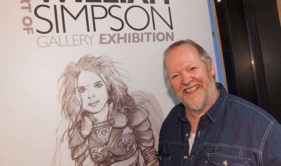 Уилям Симпсън е известен с работата си по скиците за някои от чудатите създания в "Game of Thrones"
