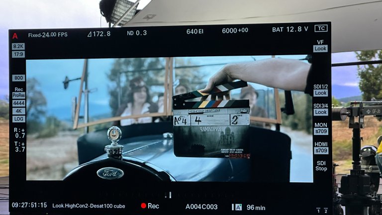 За първи път се използва LED Volume стена в българска продукция