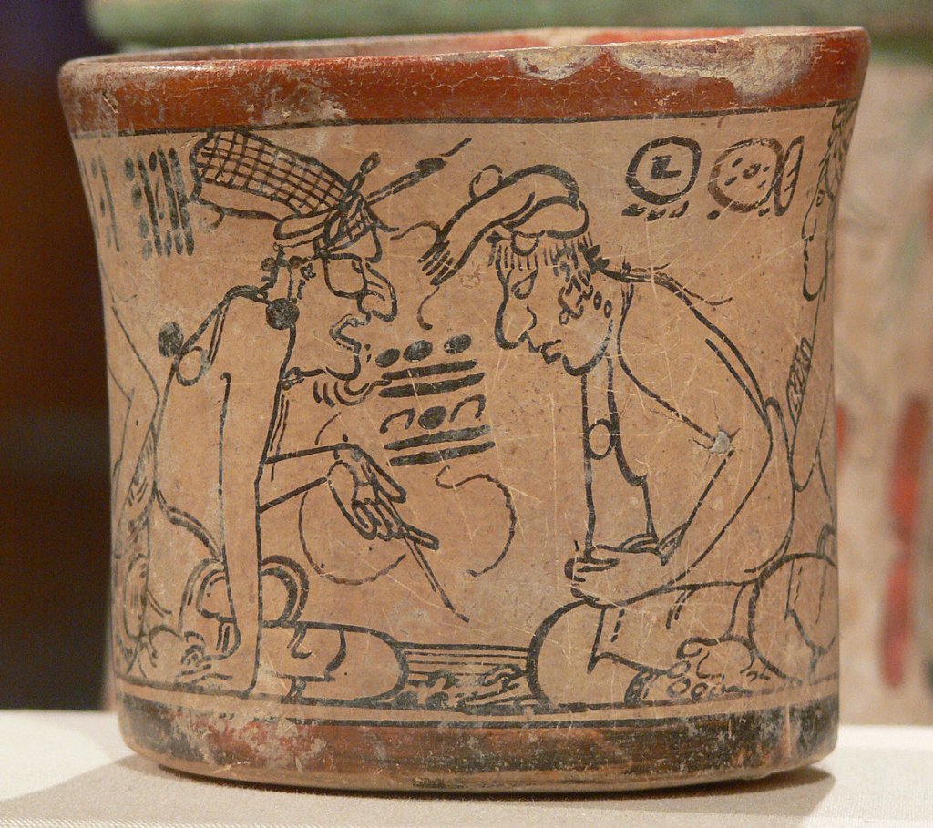 1153px-Maya_Codex-Style_Vessel_with_two_scenes_3_Kimbell