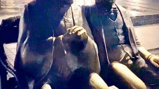 Бастунът на Пенчо Славейков не за първи път става обект на подобен вандализъм