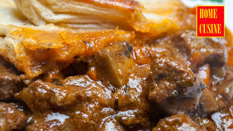 Пай с телешко и гъби