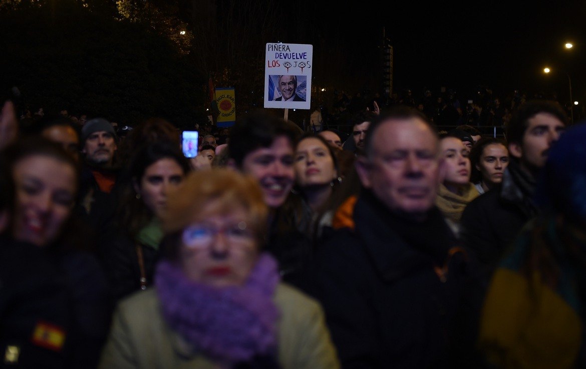 Стотици хиляди се събраха на протест в Мадрид за мерки срещу климатичните промени