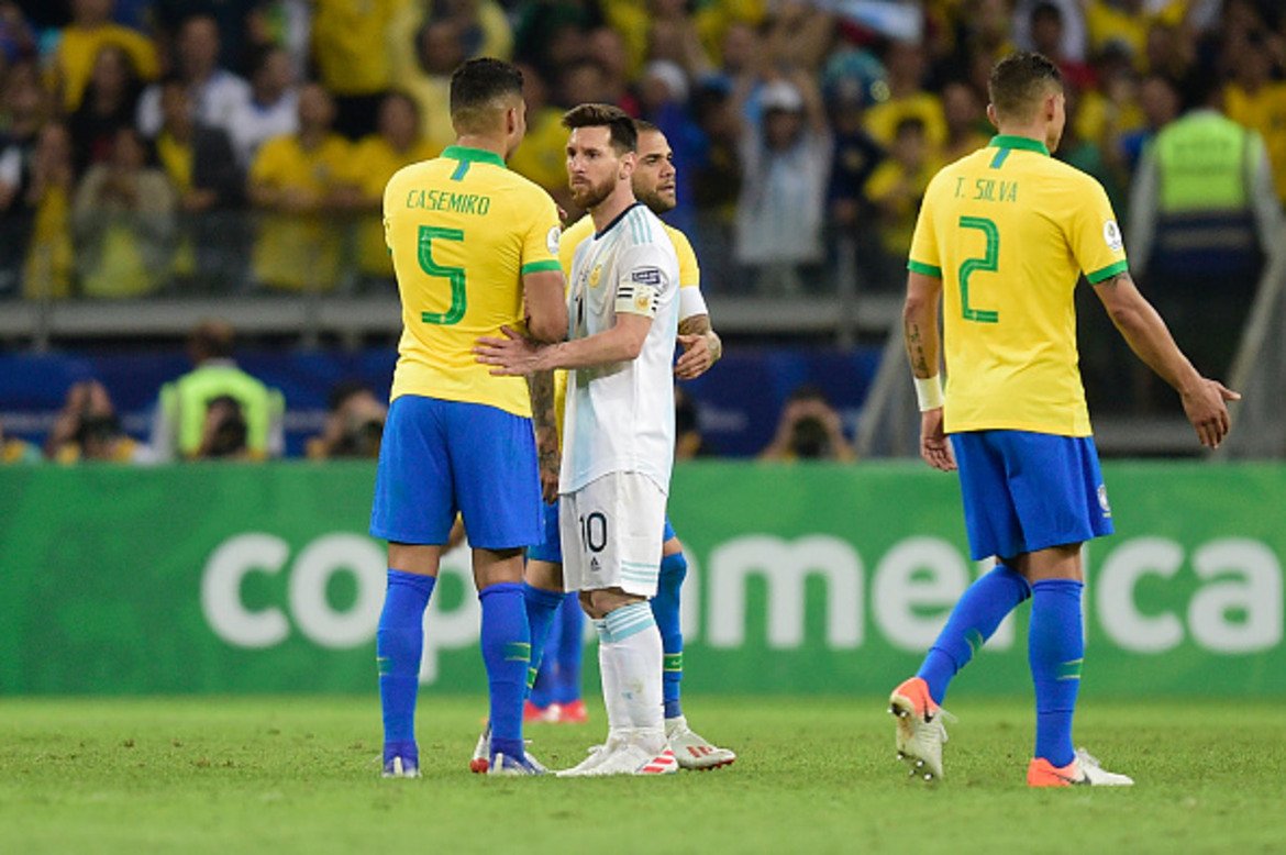 Дори класическият сблъсък между Бразилия и Аржентина беше извън всякакви стандарти