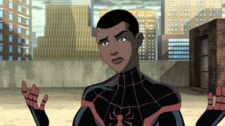 Майлс Моралес в анимационния сериал на Disney - Ultimate Spider-Man