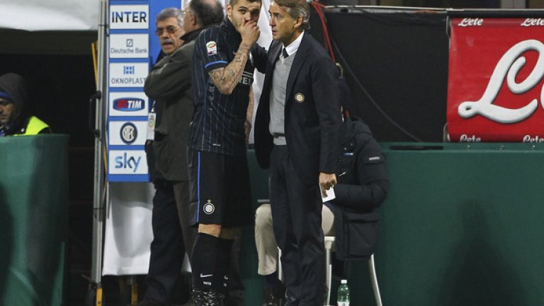 Сега в Интер треньора може да работи с млади таланти като Мауро Икарди, който вече има 20 гола този сезон.