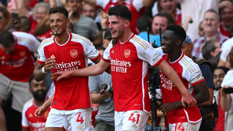 Арсенал пак изкова победата срещу Юнайтед в края