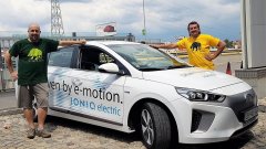 Световен шампион и Hyundai Ioniq атакуват шампионата за електрически автомобили