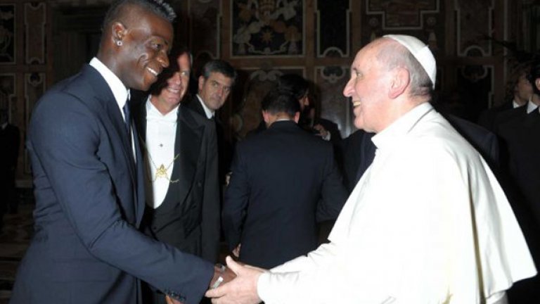 През 2014 г. се срещна и с Папата