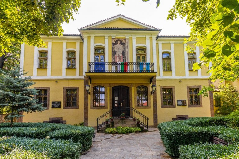 Къщата  на Стоян Чомаков, превърнала се в музей на творбите на Златю Бояджиев.